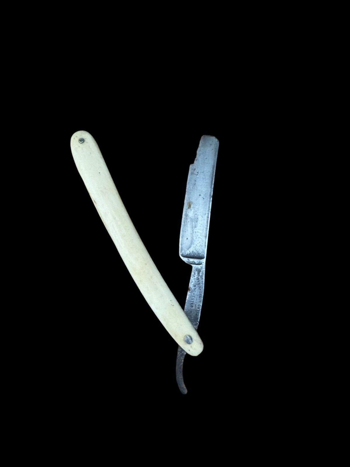 Lot of 3 Vintage Straight Razors Razor Blades