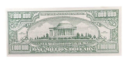 One Million Dollar 2000 Statue of Liberty Novelty Money