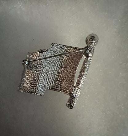 Fashion Jewelry US Flag Pin Rhinestone  - Show your Pride!